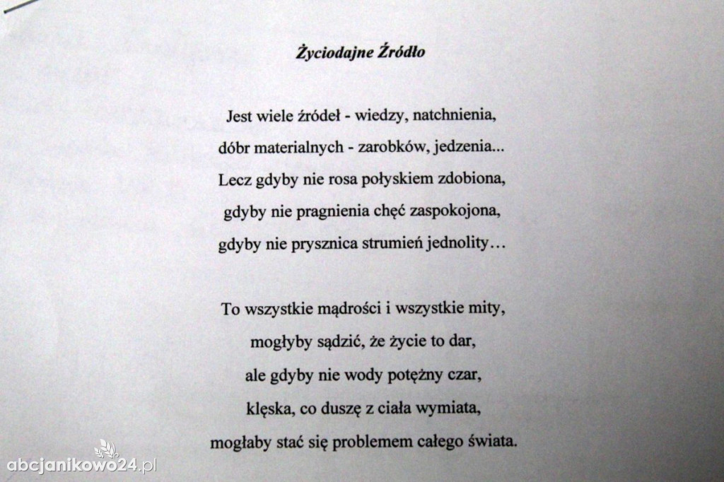 Chcą chronić wodę i jej zasoby.