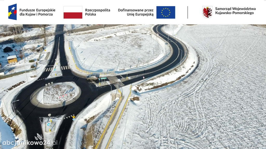 Nowe rondo w Broniewicach oddane do użytku