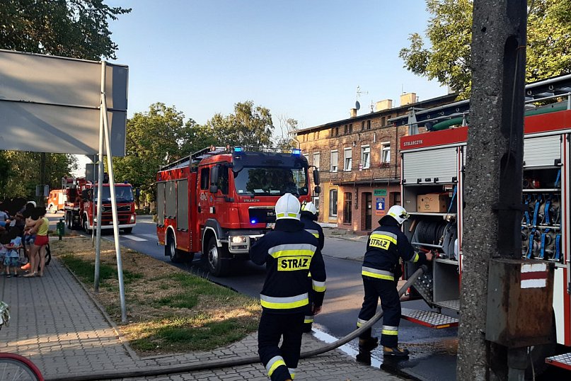 Interwencja na ulicy 1 Maja