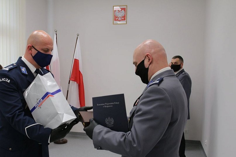 Karol Konopacki z Kołodziejewa szefem Powiatowej Komendy Policji w Inowrocławiu