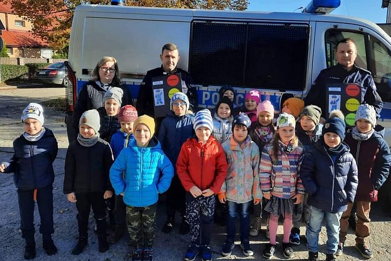 „Słoneczko” w Janikowie gościło policjantów [ZDJĘCIA]