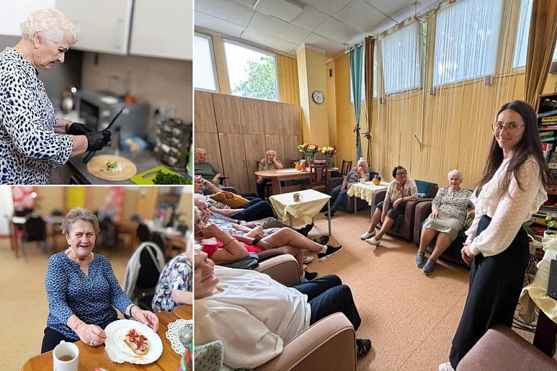 Kulinarne podróże i warsztaty psychologiczne w Dziennym Domu &quot;Senior+&quot; w Janikowie