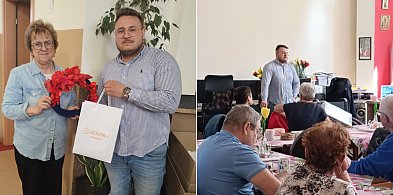 Wizyta przedstawiciela Fundacji "Złote Lata" w Dziennym Domu Senior+ w Janikowie-11101