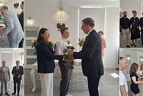 Stypendia za osiągnięcia artystyczne, sportowe i naukowe wręczone w Janikowie-11469