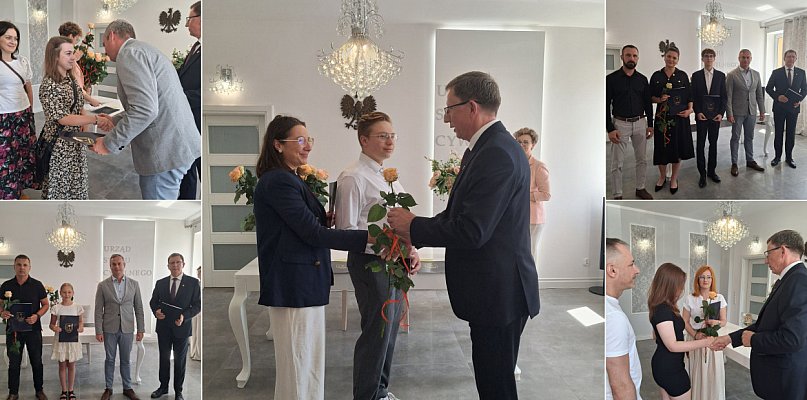 Stypendia za osiągnięcia artystyczne, sportowe i naukowe wręczone w Janikowie - 11469