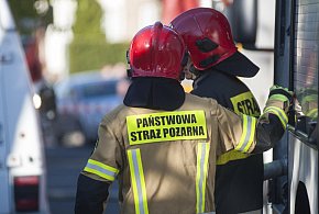 REGION: Pożar domu jednorodzinnego. Trwa akcja strażaków-11910