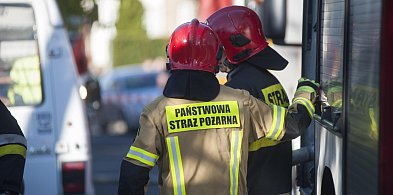 REGION: Pożar domu jednorodzinnego. Trwa akcja strażaków-11910