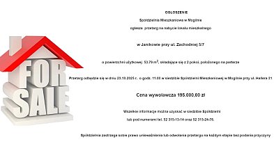 Przetarg na lokal mieszkalny w Janikowie-12139