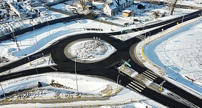 Nowe rondo w Broniewicach oddane do użytku