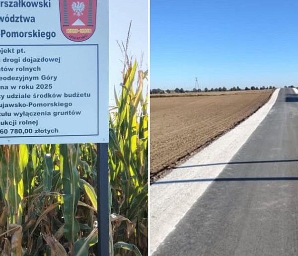 Zakończono modernizację drogi dojazdowej w Gminie Janikowo-12309