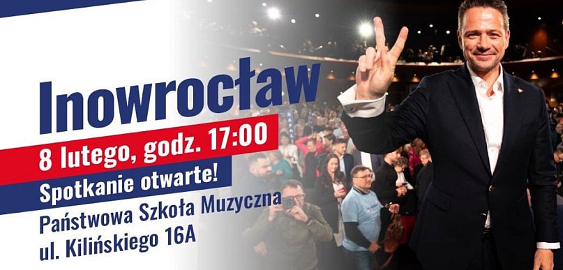 Rafał Trzaskowski w Inowrocławiu – spotkanie otwarte z mieszkańcami