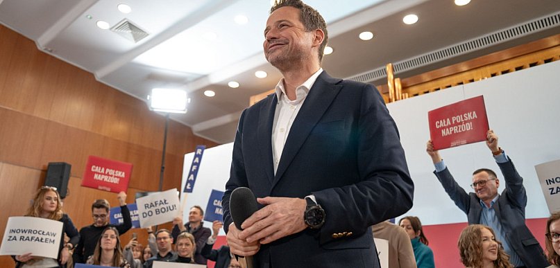 Rafał Trzaskowski w regionie. Mówił o polityce migracyjnej i bezpieczeństwie 