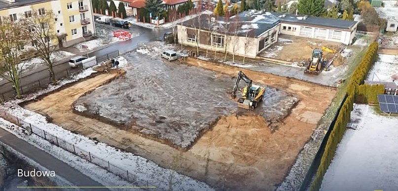 Rozpoczął się pierwszy etap budowy żłobka „Pszczółki Mai” w Janikowie