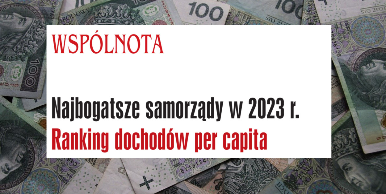 Znamy ranking najbogatszych samorządów. Gdzie jest Janikowo?