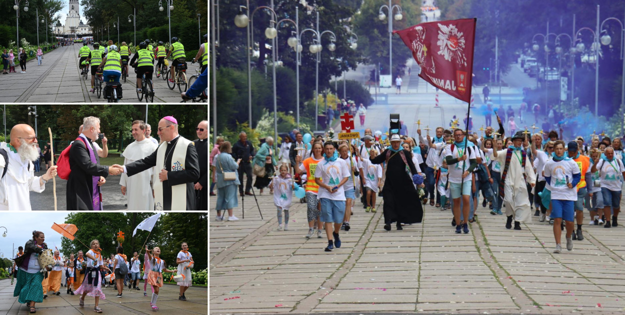 Pielgrzymi dotarli na Jasną Górę. Wśród nich byli mieszkańcy Janikowa [FOTO]