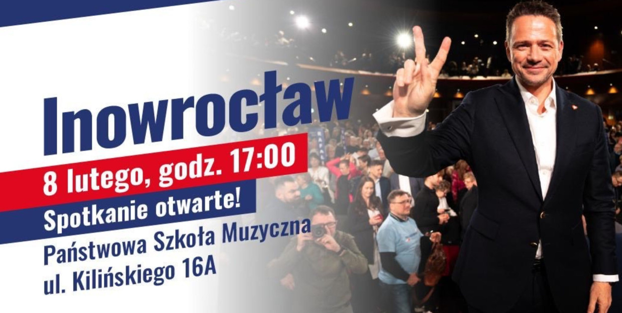 Rafał Trzaskowski w Inowrocławiu – spotkanie otwarte z mieszkańcami