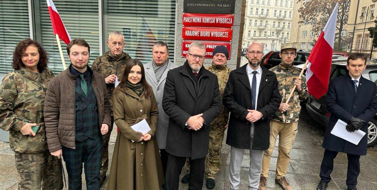 WYBORY: Grzegorz Braun przyjechał do Inowrocławia