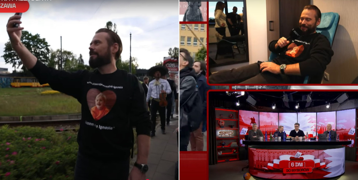 Krzysztof Stanowski ze wsparciem dla Ignasia z Jacewa!