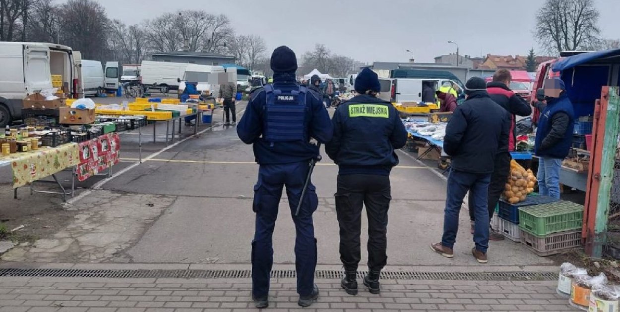 Kontrole służb na targowiskach i giełdach towarowych
